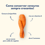 Como conservar Cenouras