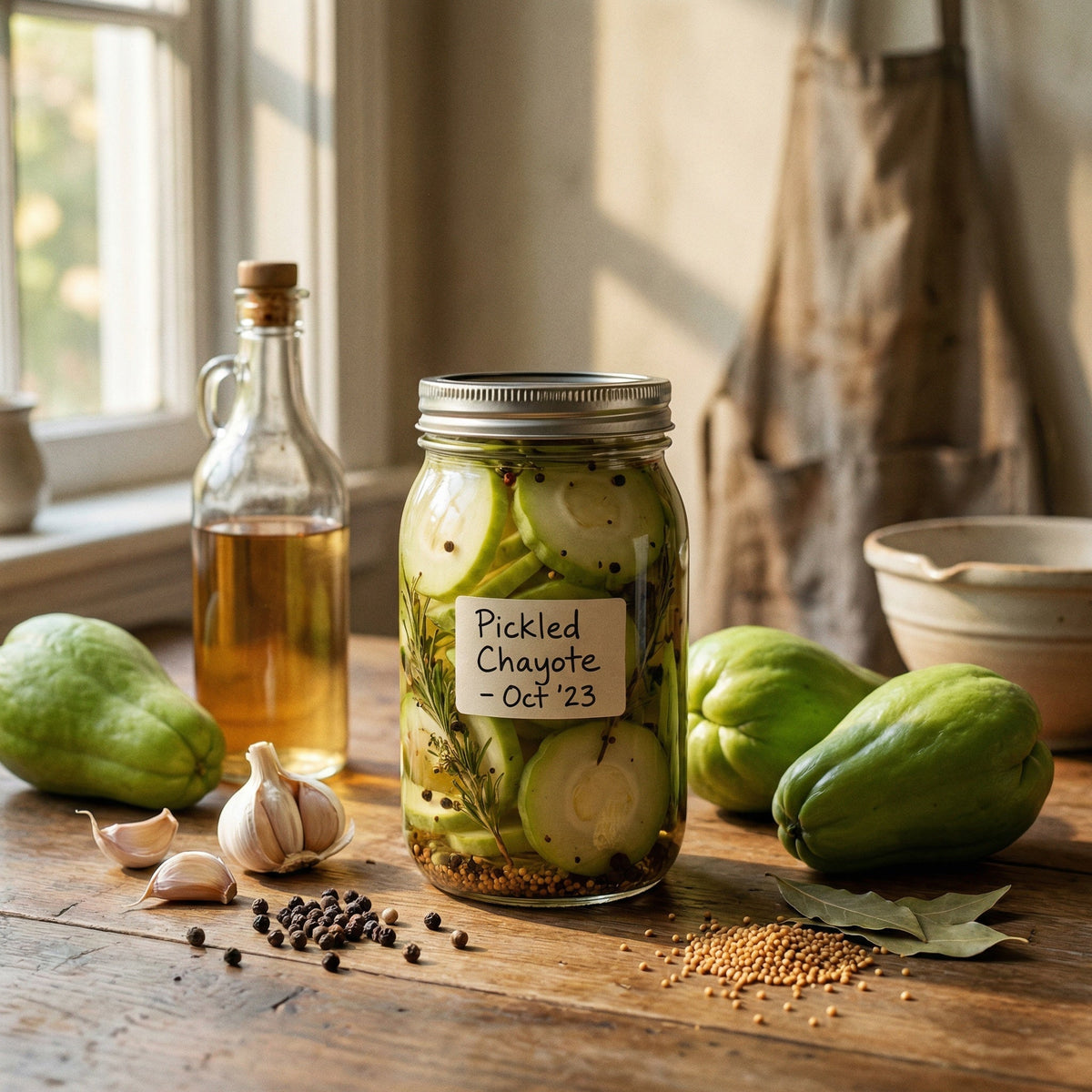 Tens chuchu a mais? Experimenta esta receita de pickles de chuchu