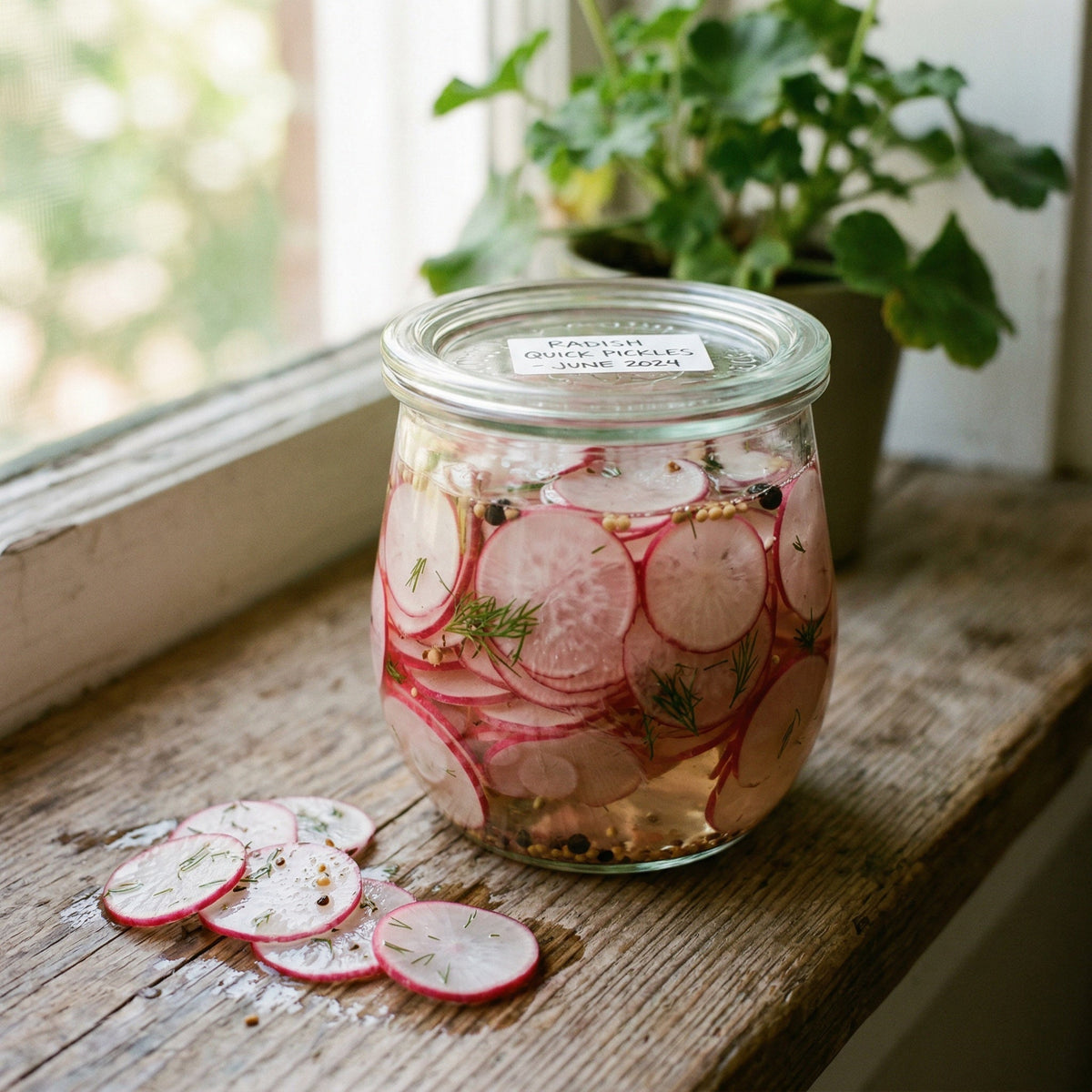 Pickles de rabanete