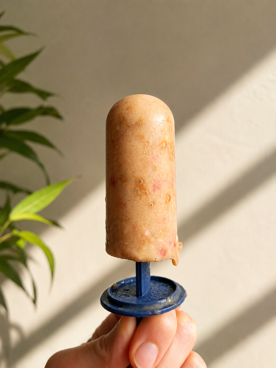 Gelado de Banana e Morango