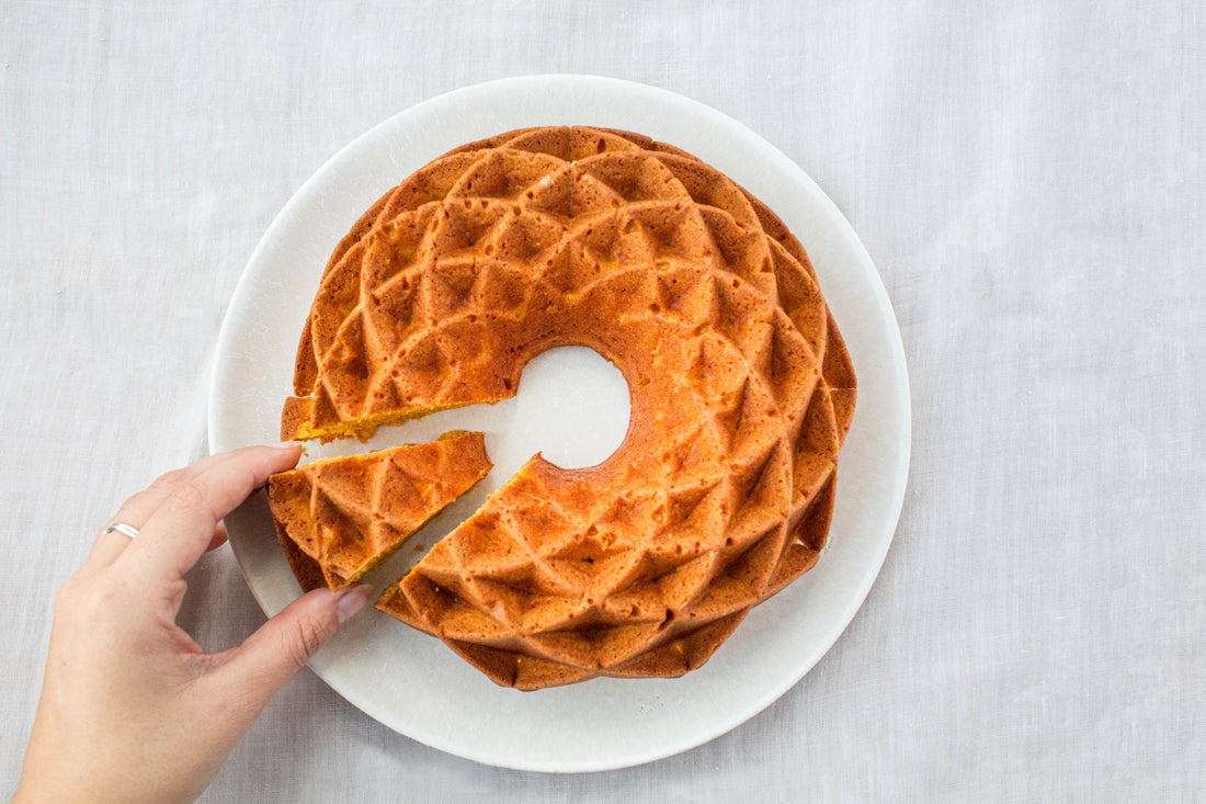 Bolo de cenoura fofinho e húmido