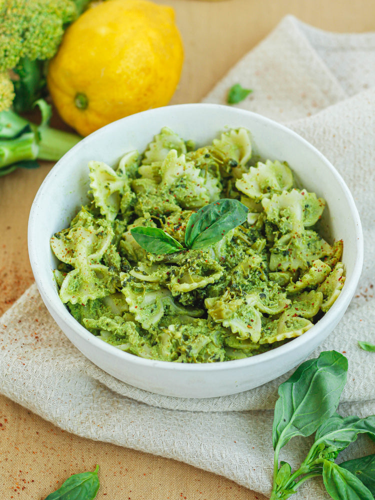 Massa com Pesto de Brócolos Receitas Equal Food Cabaz