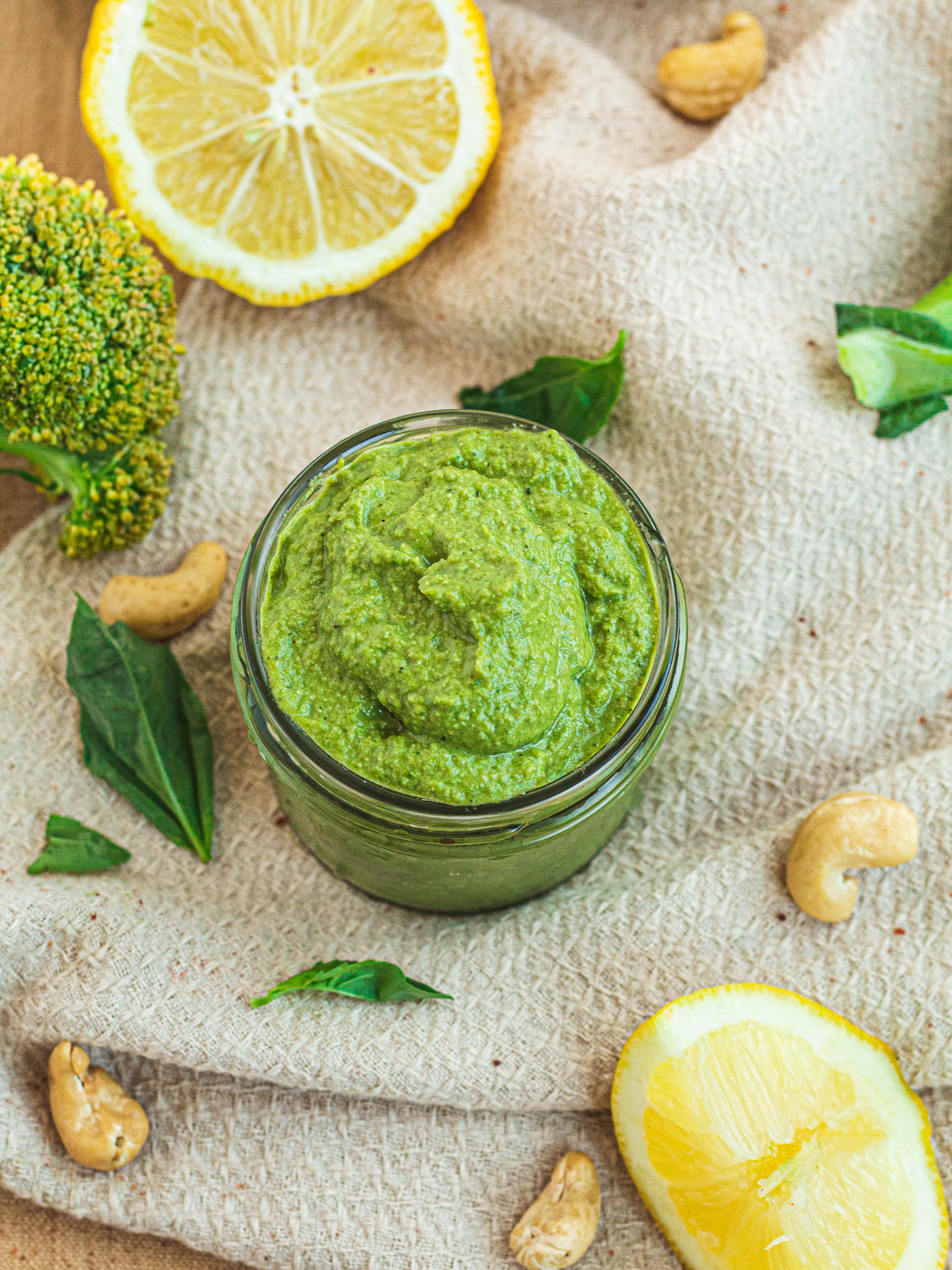 Pesto de brócolos zero desperdício Equal Food