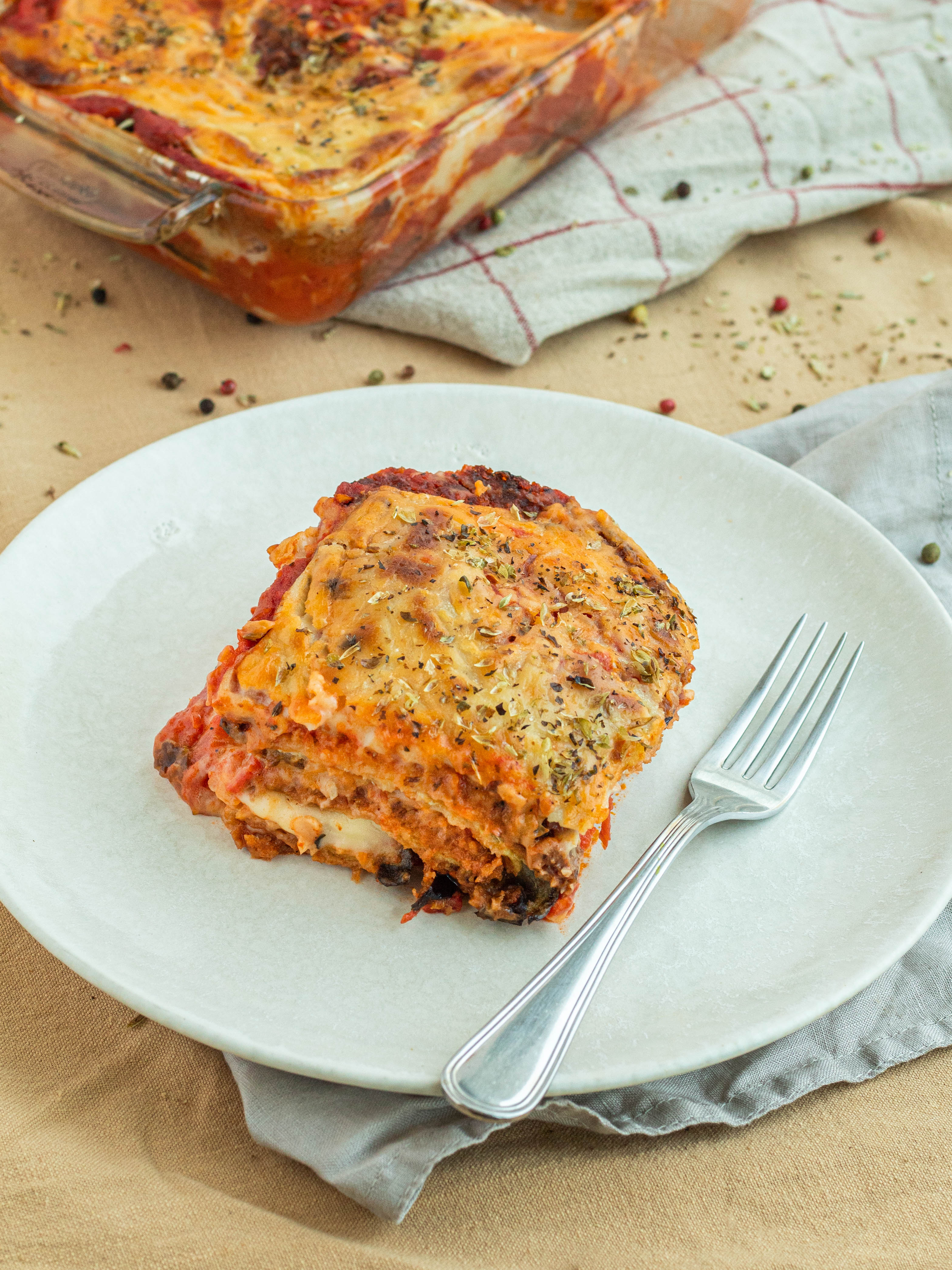 beringela parmigiana vegan Equal food