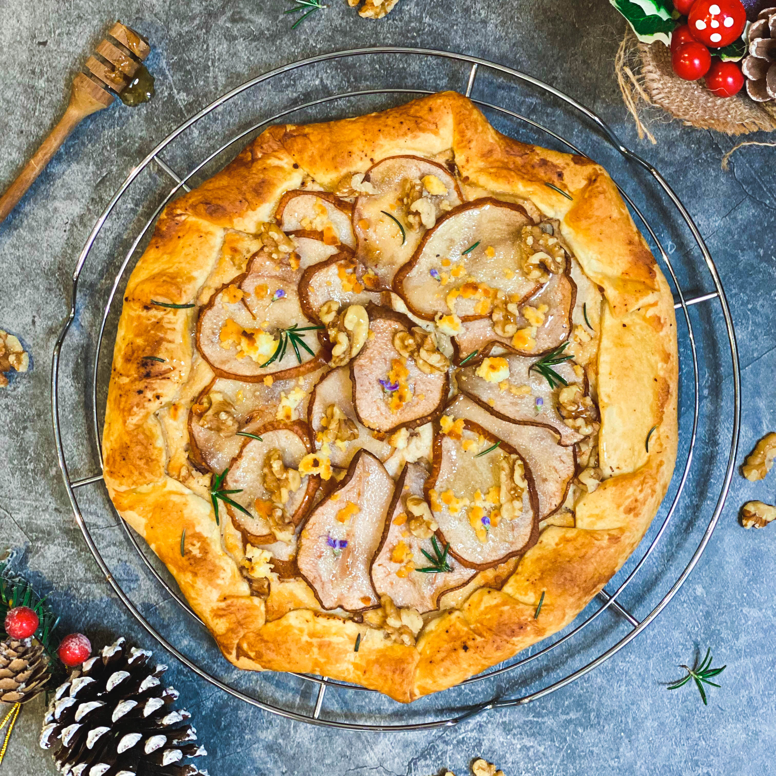 tarte de pera