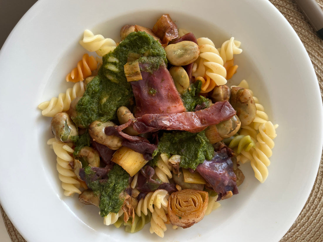 Receita de favas coloridas 🌈