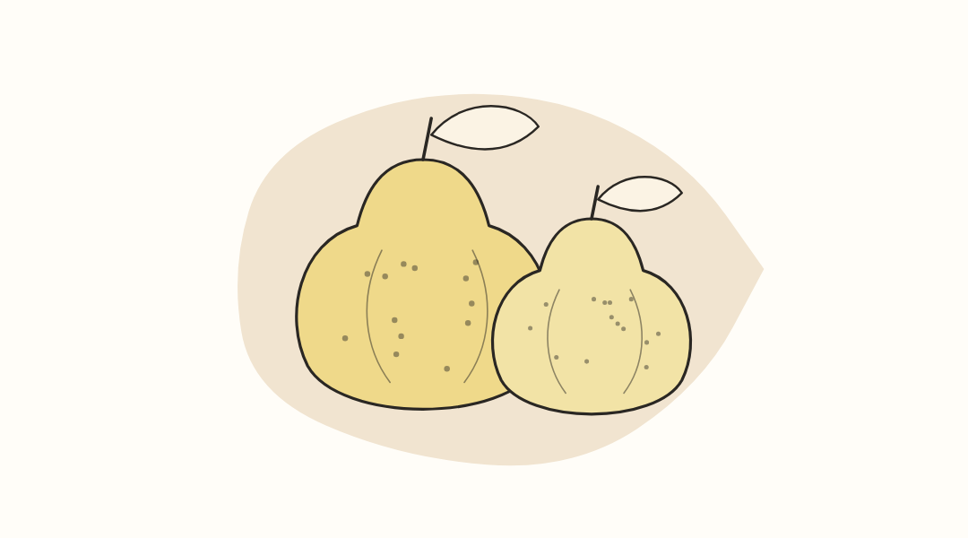 Ilustração de marmelos