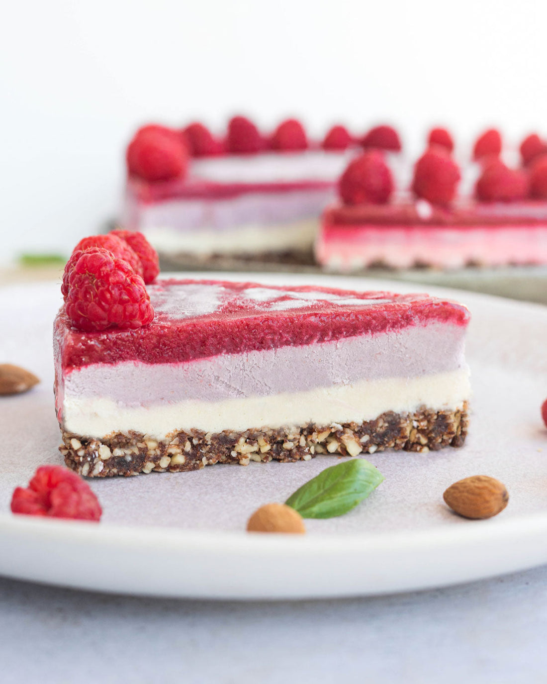 Cheesecake Vegan de Framboesas Equal Food