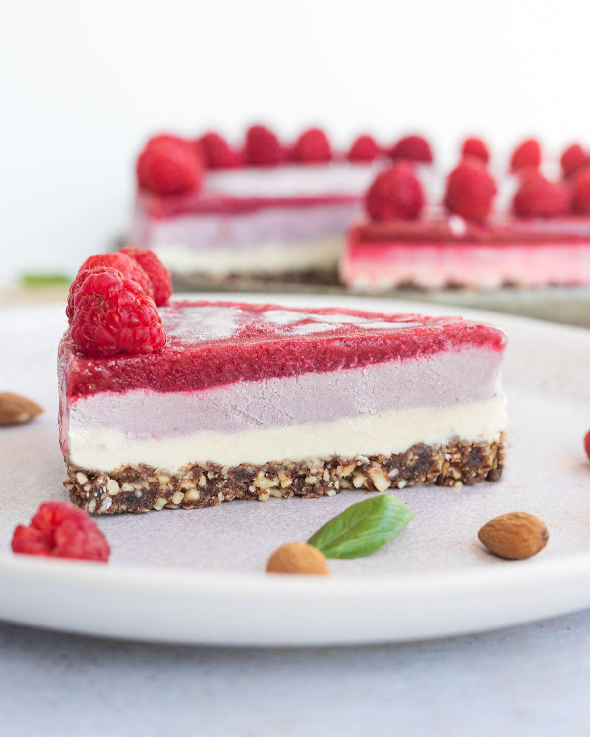 Cheesecake Vegan de Framboesas Equal Food
