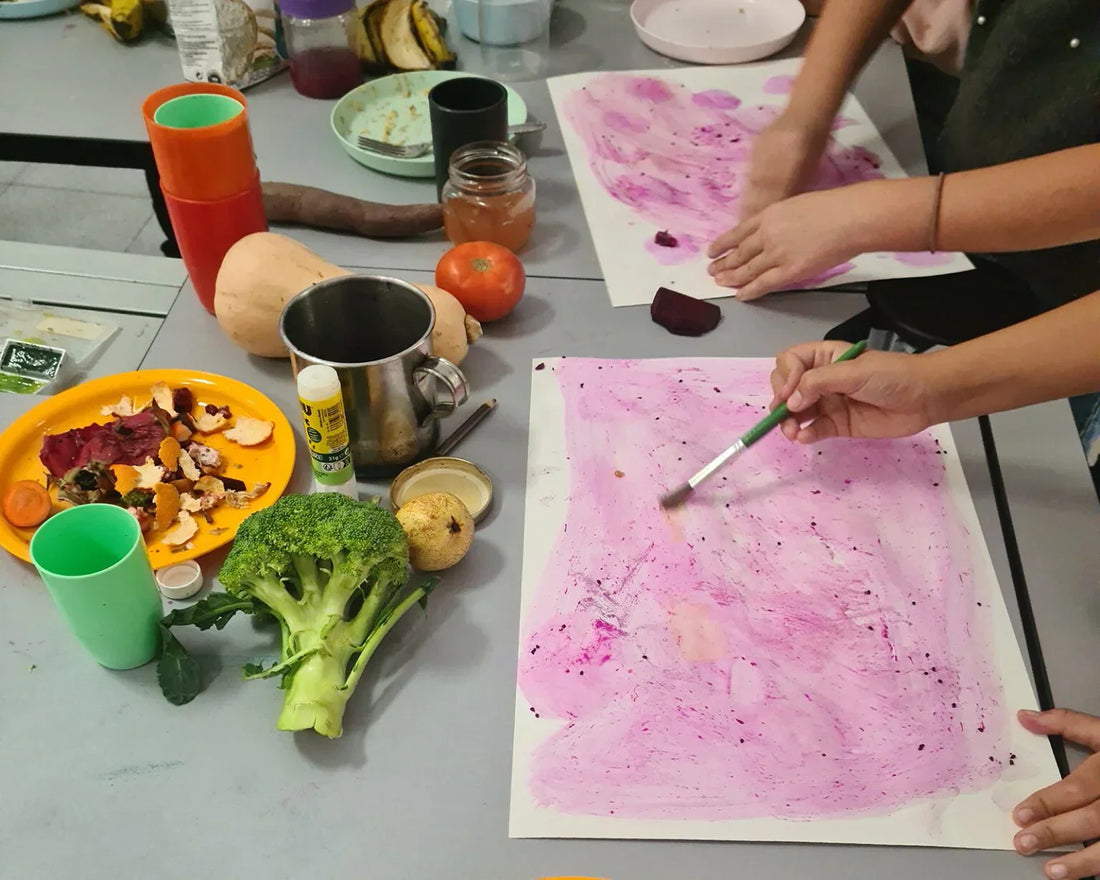 Natureza-morta: desperdício alimentar em foco