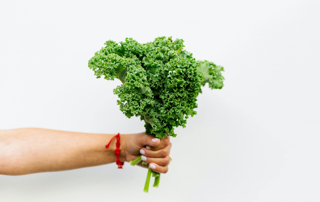 Folhado de Cogumelos e Couve Kale