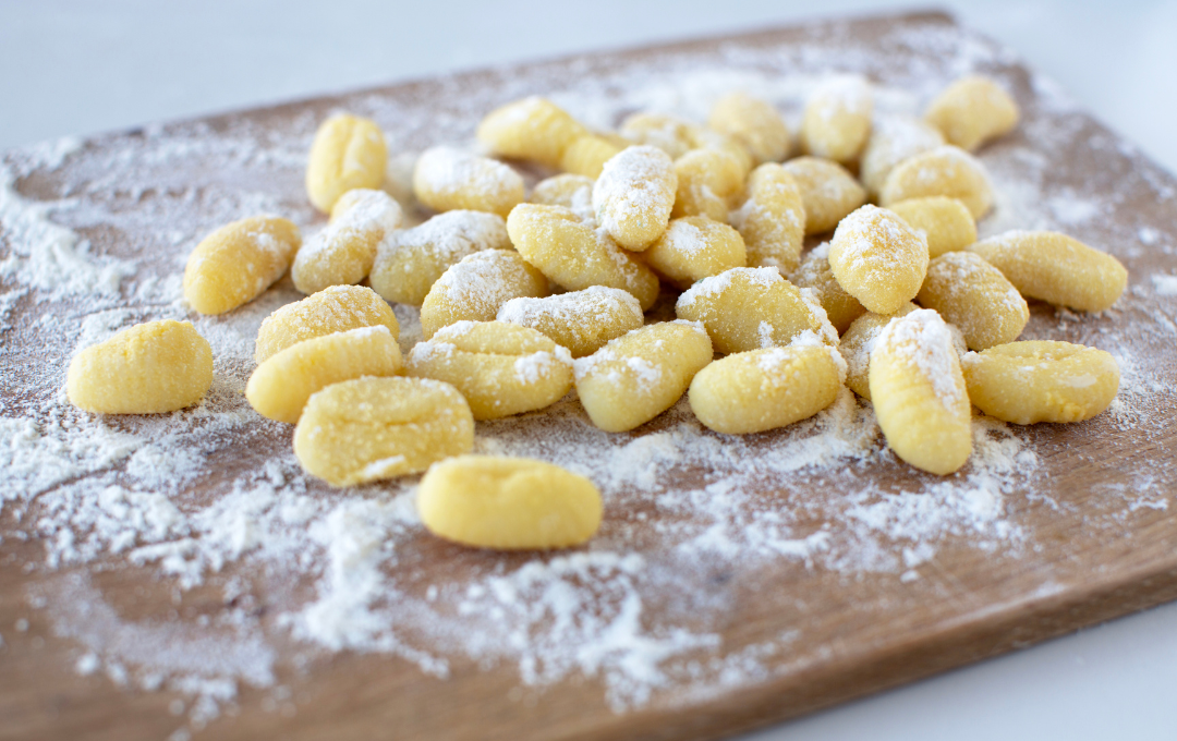 "Gnocchi" inesperados feitos de pão