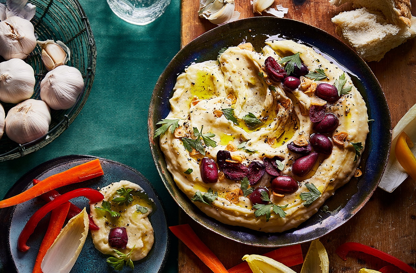 Skordalia, o teu puré de verão!