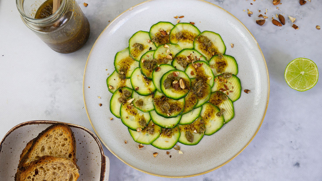 Carpaccio de Courgette