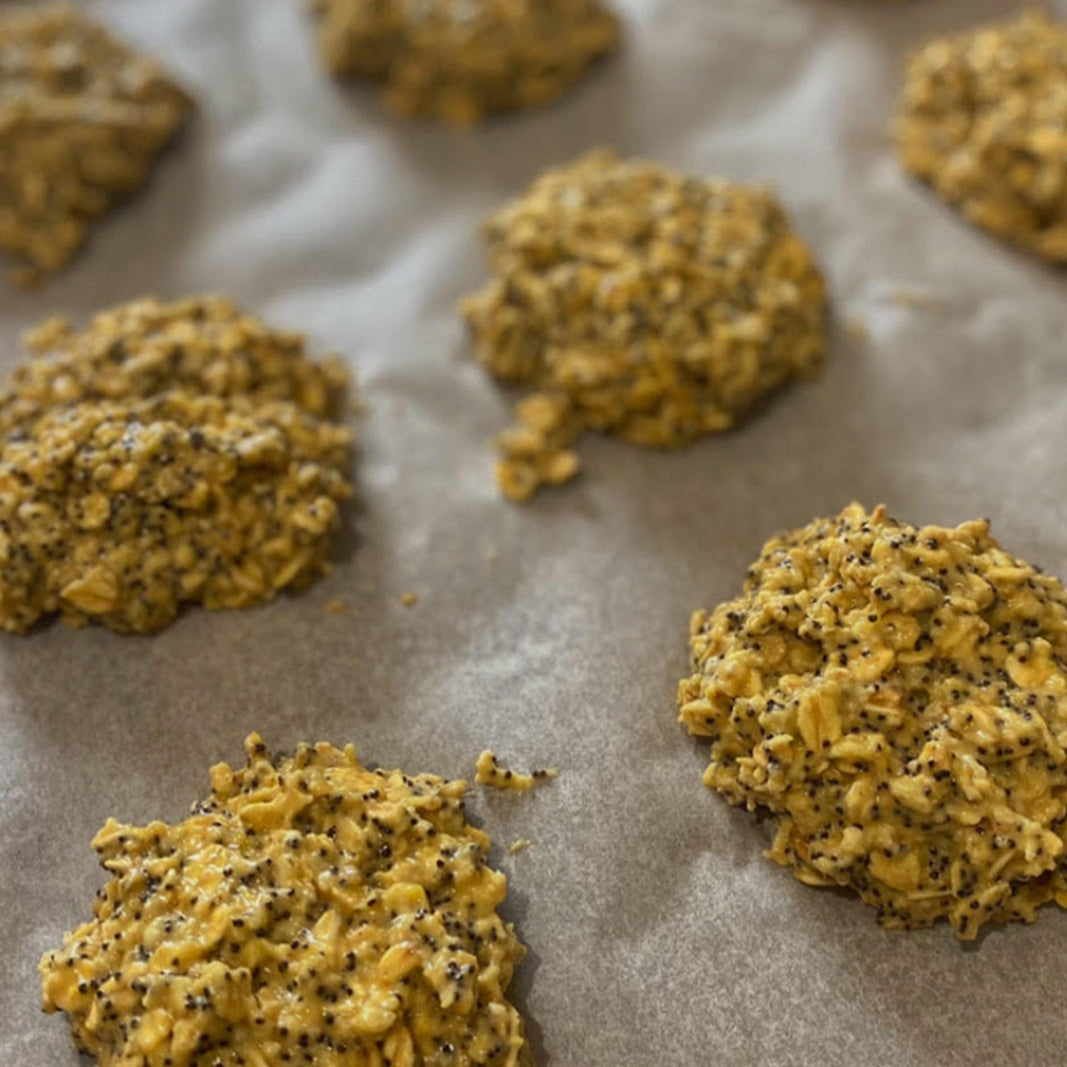 Bolachas de abóbora vegan