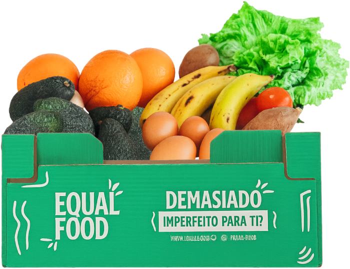 Cabaz Individual — cabaz de fruta e legumes imperfeitos Equal Food