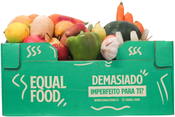 Cabaz Essencial — cabaz de fruta e legumes imperfeitos Equal Food