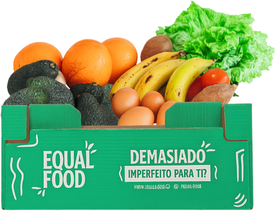 Cabaz Individual — cabaz de fruta e legumes imperfeitos Equal Food