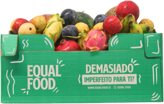 Cabaz do Pomar — cabaz de fruta e legumes imperfeitos Equal Food